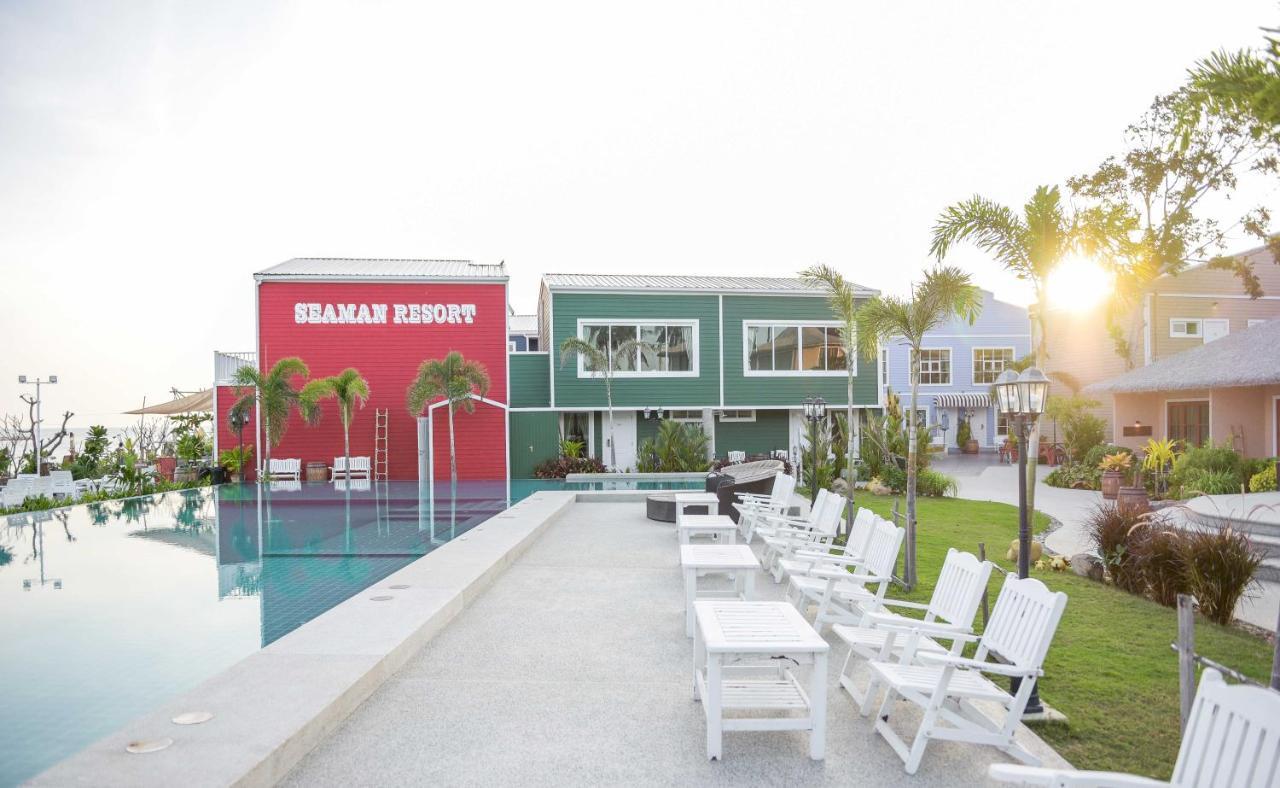 Seaman Resort Haad Chao Samran Bagian luar foto