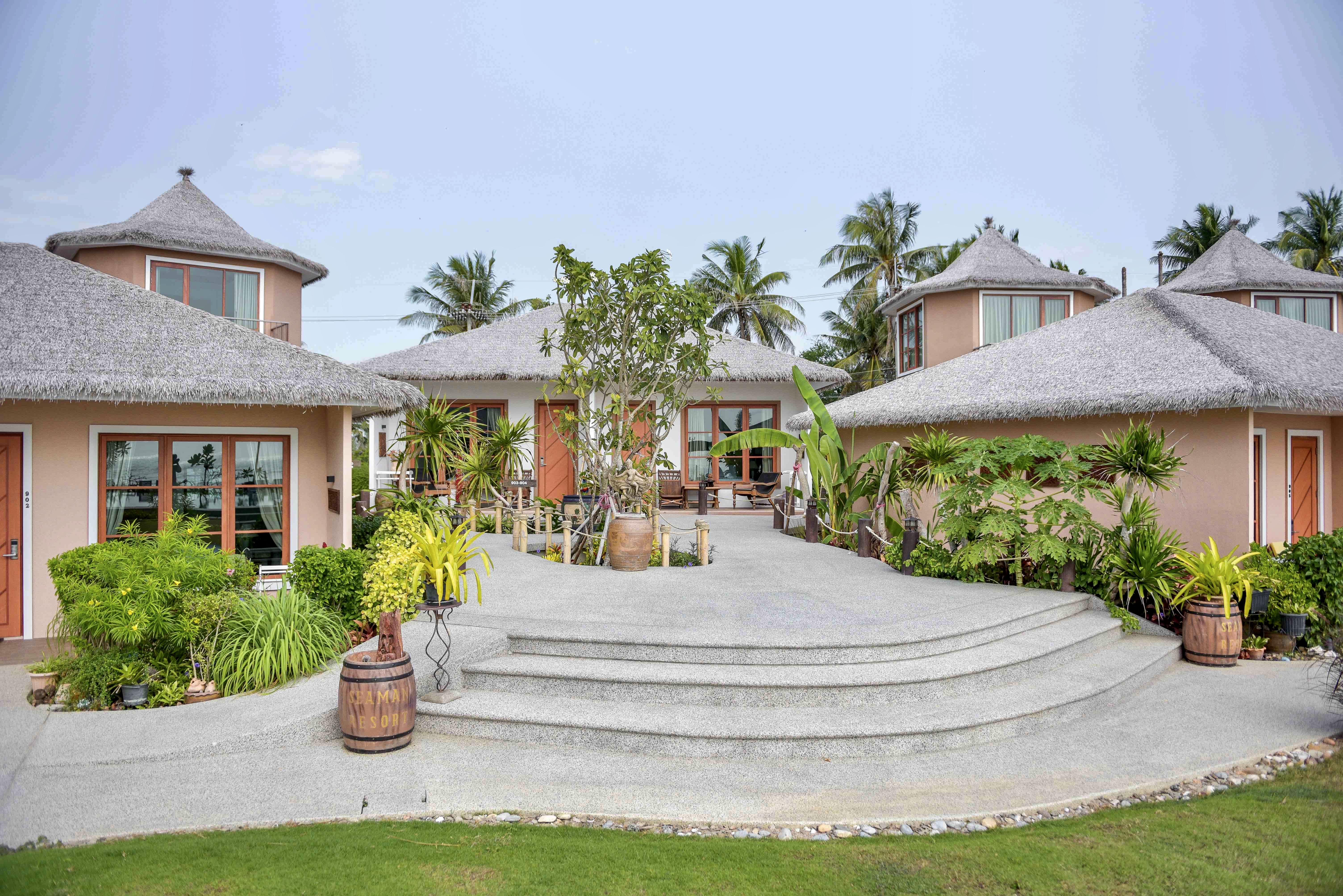 Seaman Resort Haad Chao Samran Bagian luar foto